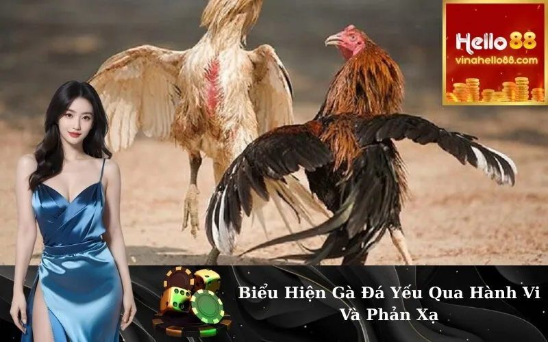 Biểu Hiện Gà Đá Yếu Qua Hành Vi Và Phản Xạ