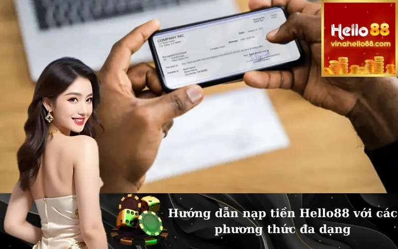 Hướng dẫn nạp tiền Hello88 với các phương thức đa dạng