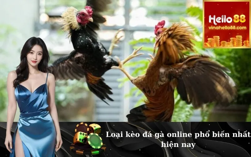 Loại kèo đá gà online phổ biến nhất hiện nay