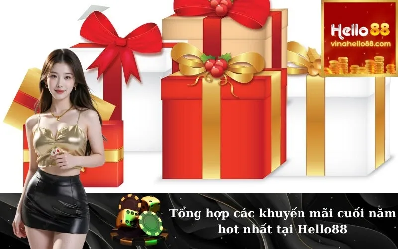 Tổng hợp các khuyến mãi cuối năm hot nhất tại Hello88